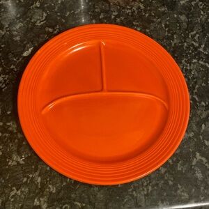 Fiesta Orange 11.5”Grill Plate